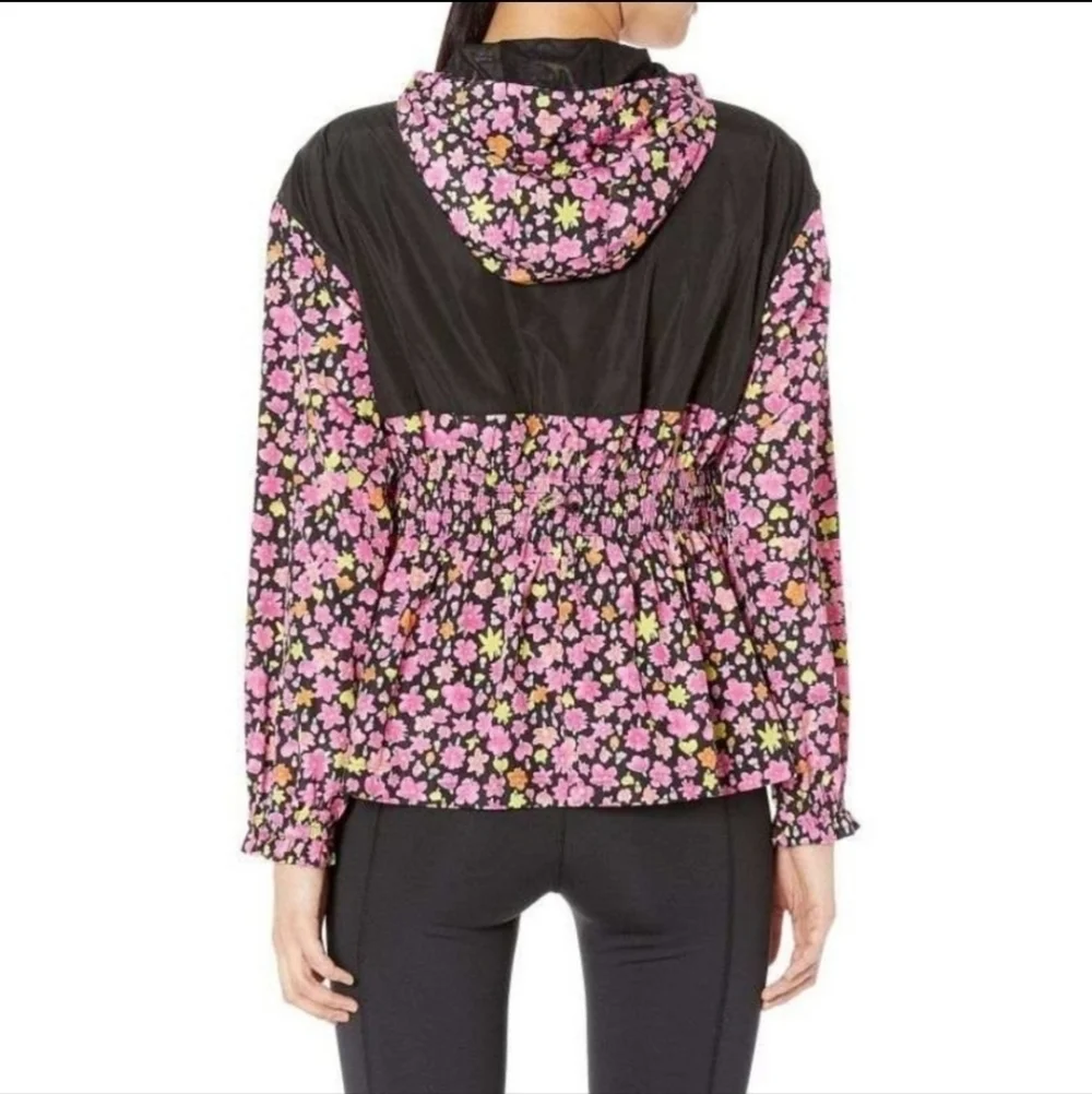 Kate Spade Marker Floral hooded anorak Jacket